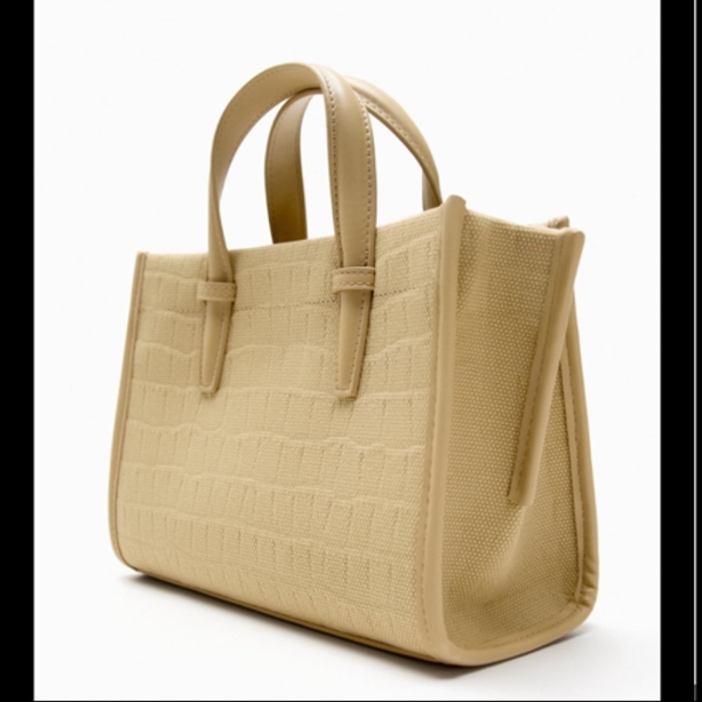 MOCK CROC MINI TOTE BAG - Picture 5 of 5
